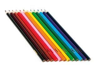 Driekantige  kleurpotloden Driekantige  kleurpotloden