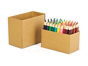 Driekantige  kleurpotloden jumbo kort, XL pack Driekantige  kleurpotloden jumbo kort, XL pack