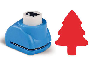 Figuurponsje kerstboom 18 mm