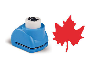 Figuurponsje eikenblad 18 mm