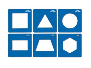 Geometrische vormen sjablonen