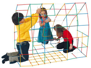 Bouwrietjes - set 1000 pcs Bouwrietjes - set 1000 pcs