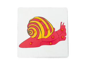 Dierenpuzzel slak Dierenpuzzel slak