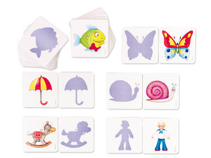 Wiens schaduw het is. Legpuzzel Wiens schaduw het is. Legpuzzel