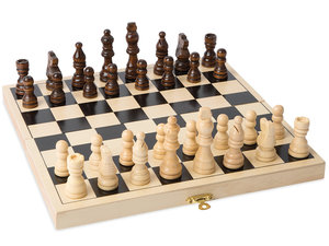 Houten schoolschaak