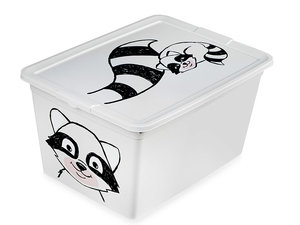 Container met het label dieren 30l Container met het label dieren 30l