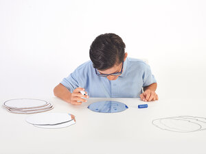 Emoties. Set met spiegels