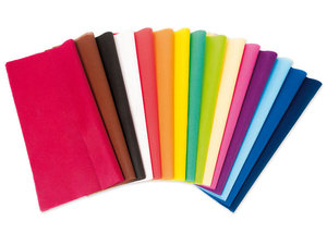 Gekleurd fleece. Grote set