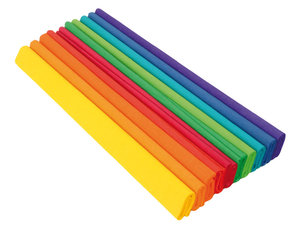 Gemengde set crêpepapier - Kleuren