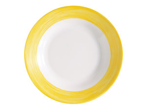 Servies Brush - Geel diep bord