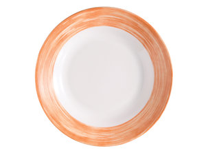 Servies Brush - Oranje diep bord