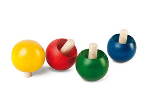 Kleine houten tolletjes
