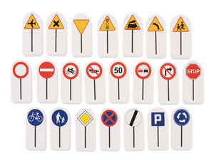 Schuim verkeersborden Schuim verkeersborden