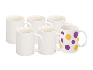 Keramische bekers voor decoratie