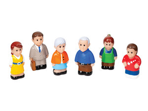 Familie. Vingerpoppen Familie. Vingerpoppen