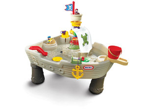 Watertafel. Piratenschip