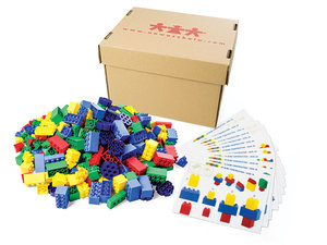 Morphun - constructieblokken Hi-Qube Kindergarten 380 st.