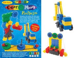 Morphun Gearphun  tandwielen en katrollen