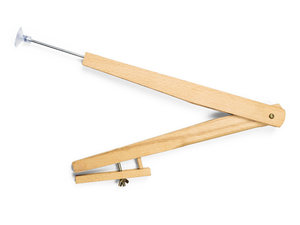 Bordmateriaal - Houten kompas met zuignap