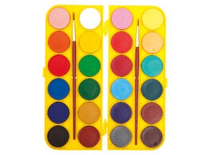 Aquarellen 24 kleuren