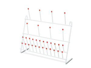 Droogrek voor reageerbuisjes