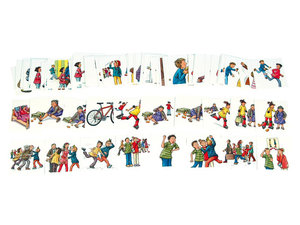 Wat nu? Problemen. Educatieve kaarten.