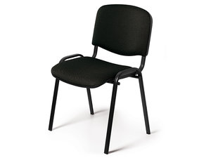 ISO zwarte stoel ISO zwarte stoel