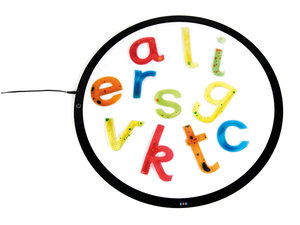 Rond verlicht paneel