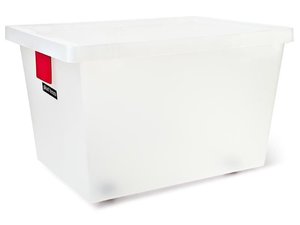 Speelgoedbak op wielen, inhoud: 50 liter Speelgoedbak op wielen, inhoud: 50 liter