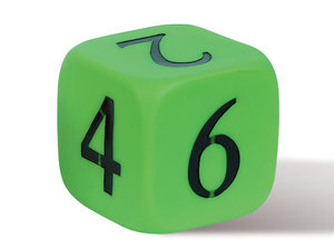 Grote dobbelstenen 1-6