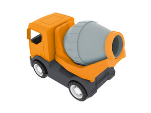 Bouwplaats - Betonwagen Bouwplaats - Betonwagen
