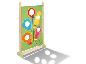 Screens - Hoog scherm met ballonnen