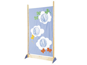 Screens - Hoog scherm met wolken