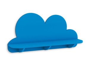 Wandplank wolk - BLAUW Wandplank wolk - BLAUW