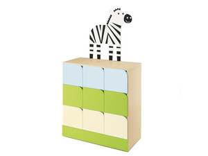 Jungle - Zebra vakkenkast Jungle - Zebra vakkenkast