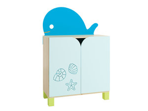 Wave - Walvis kast op pootjes Wave - Walvis kast op pootjes