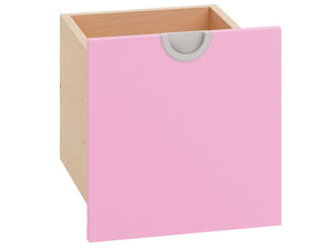 Cubo - Kist op wielen, smal ROZE