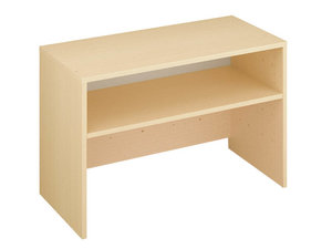 Classic -  Kast voor kist(en) op wielen, met plank, maat   S