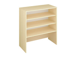 Classic -  Kast voor kist(en) op wielen, met planken, maat L