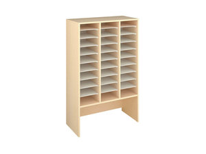 Classic -  Kast voor kist(en) op wielen, met vakjes, maat XL