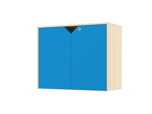 Classic - Kastdeuren met slot voor Add-on, BLAUW