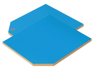 Classic - Kastdeuren met slot, maat   S, BLAUW