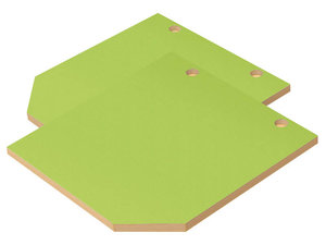 Classic -  Kastdeuren, maat   S, GROEN