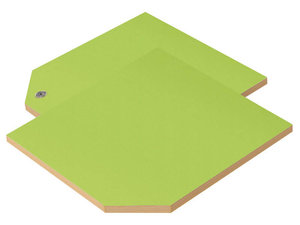 Classic - Kastdeuren met slot, maat   S, GROEN