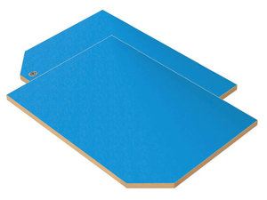 Classic - Kastdeuren met slot, maat  M, BLAUW