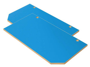 Classic -  Kastdeuren, maat L, BLAUW