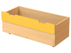Classic - Verrijdbare kist, maat  L, GEEL
