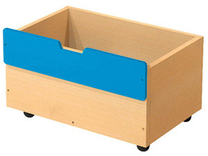 Classic - Verrijdbare kist, maat M, BLAUW