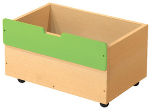 Classic - Verrijdbare kist, maat M, GROEN