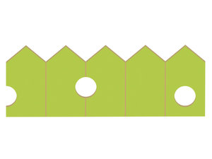 Classic - Kast decoratie,  hekje